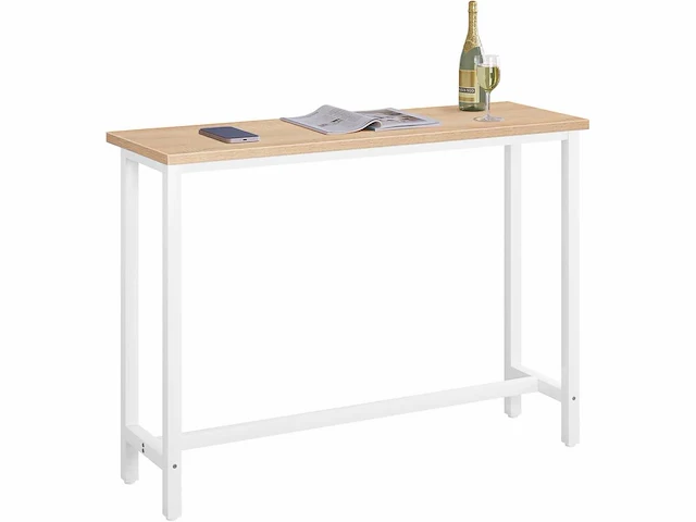Bistro eettafel bartafel - metalen constructie en mdf blad - afbeelding 2 van  5