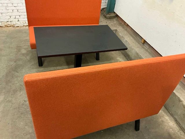 Bistro tafel met 2 zitbanken - afbeelding 5 van  10