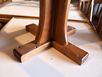 Bistrotafel hout met stoelen (x9) - afbeelding 6 van  14