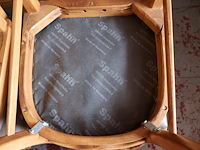 Bistrotafel hout met stoelen (x9) - afbeelding 11 van  14