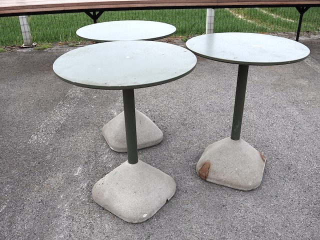 Bistrotafel (x3) - afbeelding 1 van  7