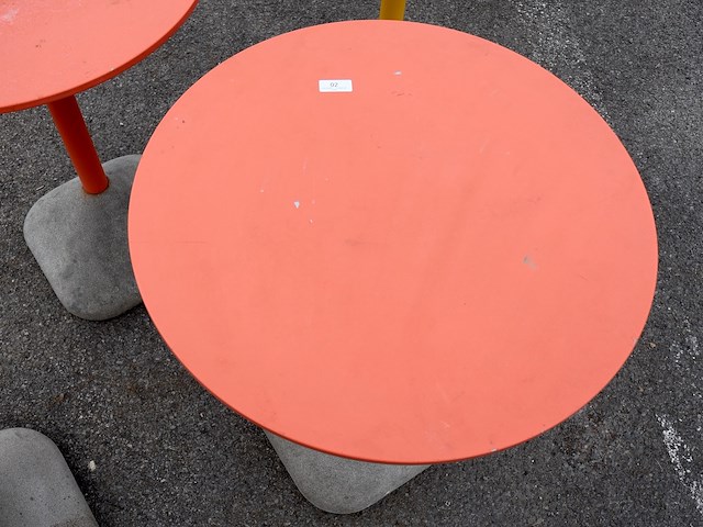 Bistrotafel (x4) - afbeelding 7 van  8