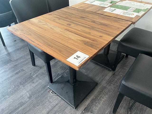 Bistrotafels en stoelen - afbeelding 11 van  15