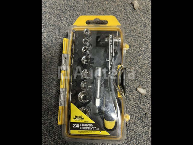 Bit doppen set met ratel - afbeelding 1 van  3