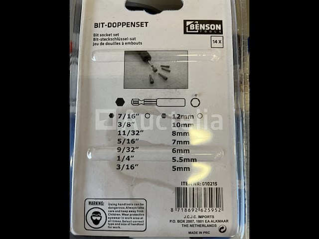 Bitdoppen set - afbeelding 2 van  2