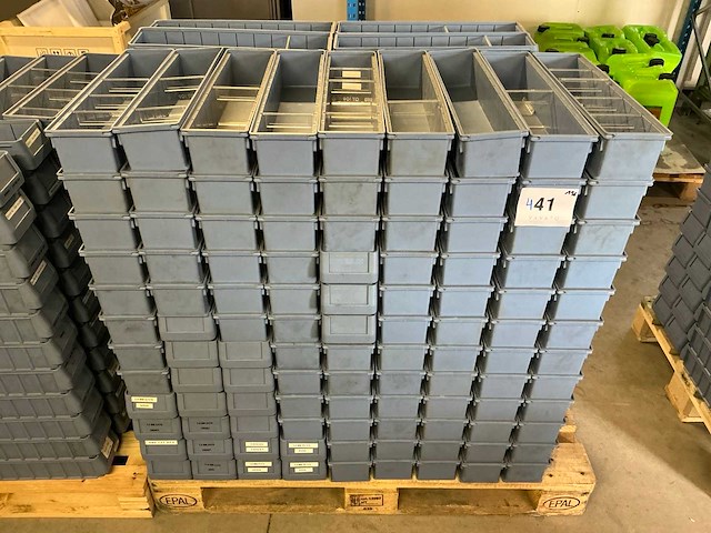 Bito lagertechnik rk5109 kunststof sorteer-/stapelbak (156x) - afbeelding 3 van  4