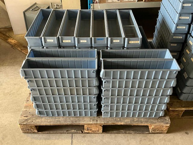 Bito lagertechnik rk5109 kunststof sorteer-/stapelbak (73x) - afbeelding 3 van  4