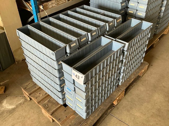 Bito lagertechnik rk5109 kunststof sorteer-/stapelbak (73x) - afbeelding 4 van  4