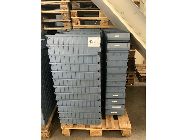 Bito lagertechnik rk5209 kunststof sorteer-/stapelbak (84x) - afbeelding 3 van  4