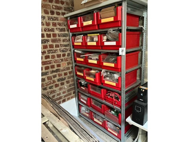 Bito magazijnrek met inhoud - afbeelding 2 van  9