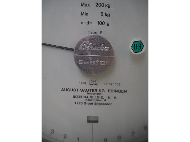 Bizerba / august sauter kg. - afbeelding 9 van  9