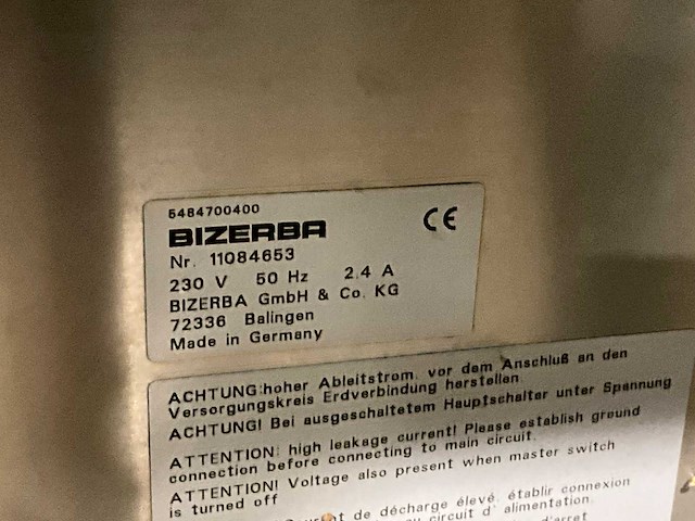 Bizerba glm-i automatische afweeg en labelmachine - afbeelding 10 van  16