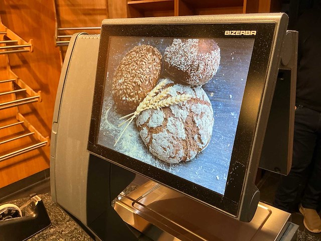 Bizerba kh ii 800 kassa met weegschaal - afbeelding 3 van  11