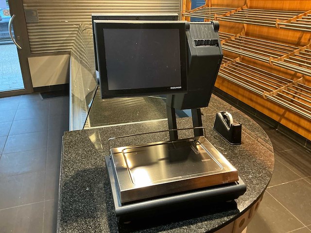 Bizerba kh ii 800 kassa met weegschaal - afbeelding 1 van  11