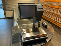 Bizerba kh ii 800 kassa met weegschaal - afbeelding 1 van  11