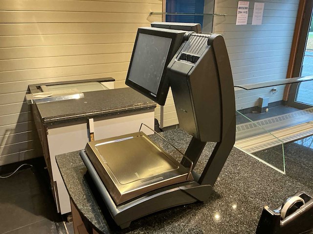 Bizerba kh ii 800 kassa met weegschaal - afbeelding 7 van  11