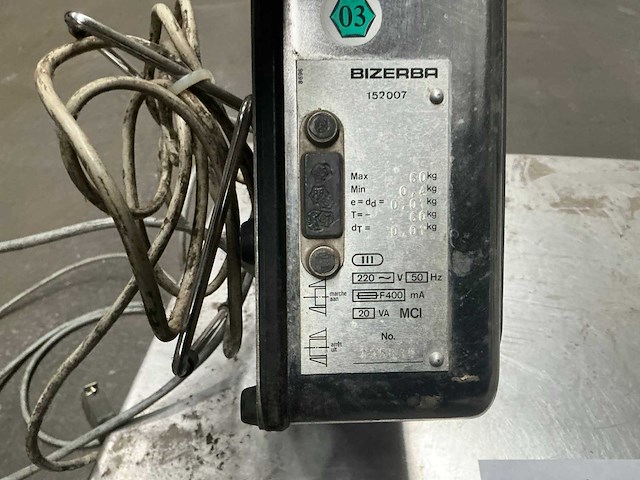 Bizerba mci weegschaal - afbeelding 8 van  9
