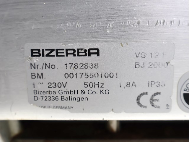 Bizerba vleessnijmachine - afbeelding 7 van  7