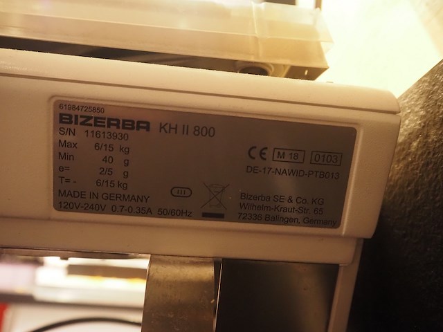 Bizerba - afbeelding 5 van  5