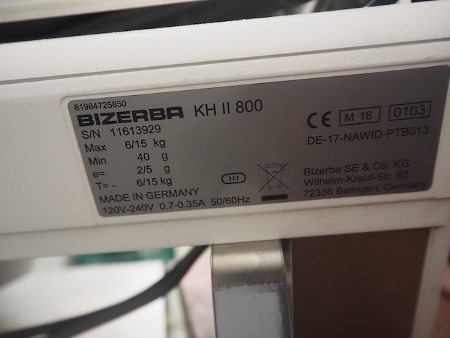 Bizerba - afbeelding 6 van  6