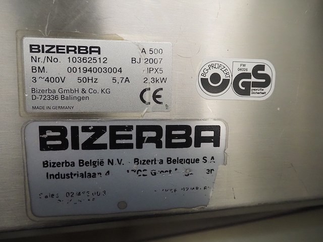 Bizerba - afbeelding 9 van  9