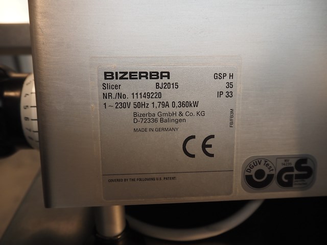 Bizerba - afbeelding 9 van  9
