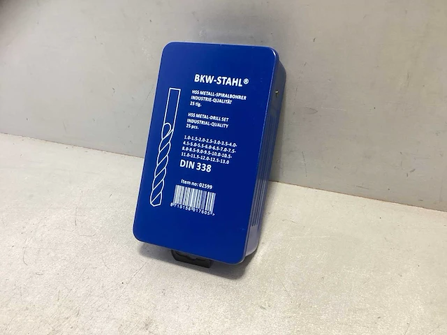 Bkw hss metaalborenset hss - 25-delig - afbeelding 8 van  9