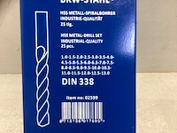 Bkw hss metaalborenset hss - 25-delig - afbeelding 9 van  9