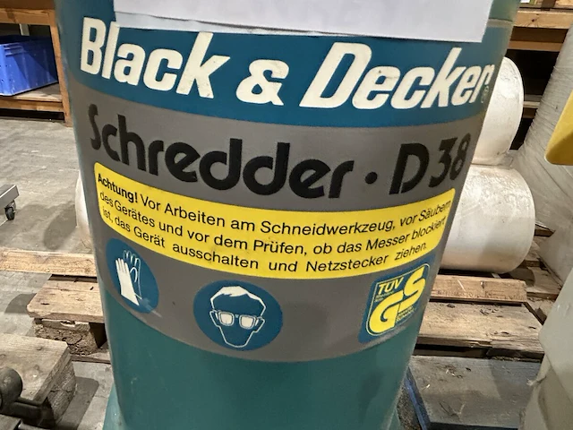 Black and decker hakselaar - afbeelding 3 van  3