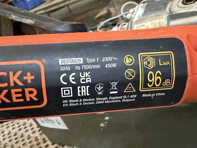 Black and decker kantenmaaier en tuinwals - afbeelding 6 van  8