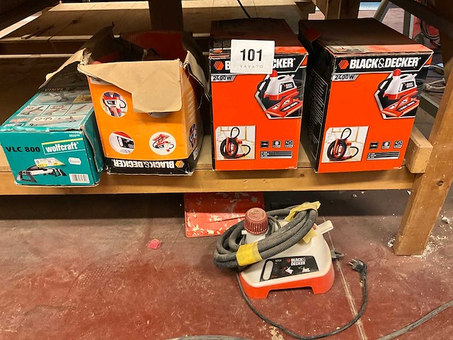 Black & decker behangafstomers en laminaatsnijder (4x) - afbeelding 1 van  12