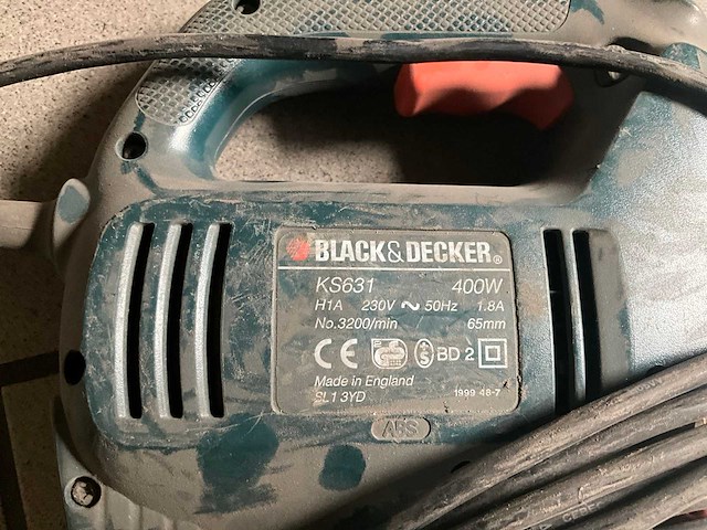Black & decker ks 631 decoupeerzaag - afbeelding 4 van  4