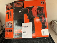 Black-decker ks999e + beh710-qs boormachine + decoupeerzaag - afbeelding 2 van  2