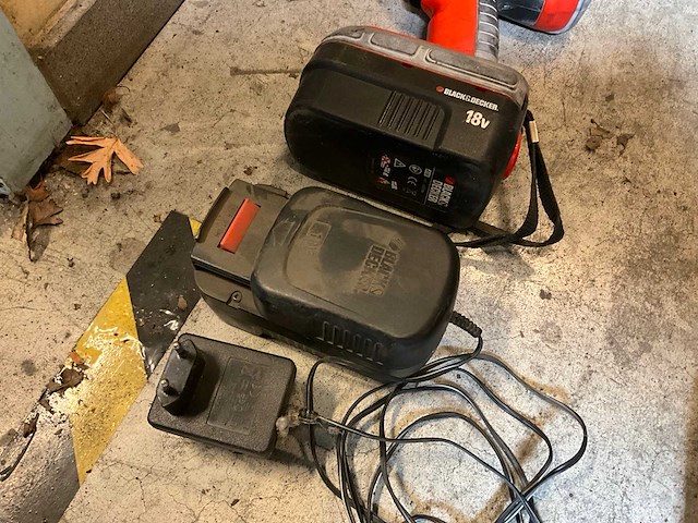 Black & decker pf186b accu boormachine - afbeelding 6 van  6