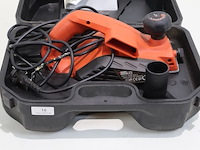 Black & decker schaafmachine