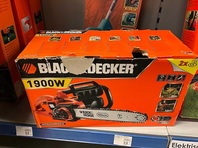 Black & decker strimmer en kettingzaag - afbeelding 1 van  3