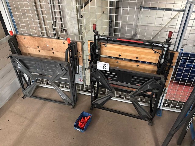 Black & decker workmate 626 + plus werkbank opvouwbaar (2x) - afbeelding 1 van  3