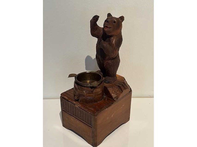 Black forest - bear - sigarettendoos - afbeelding 1 van  4