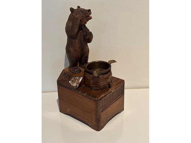 Black forest - bear - sigarettendoos - afbeelding 3 van  4