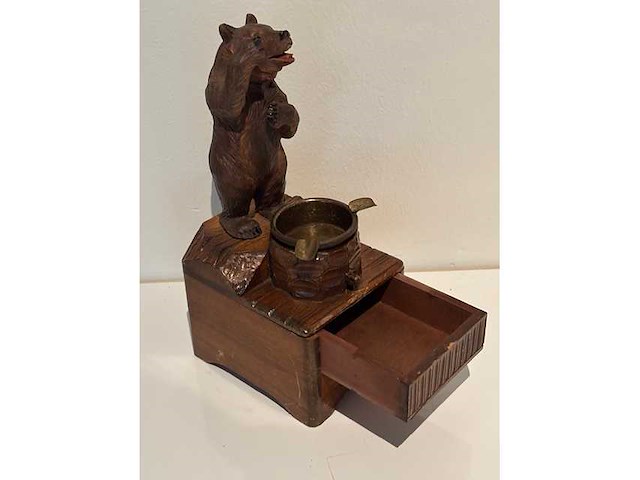 Black forest - bear - sigarettendoos - afbeelding 4 van  4