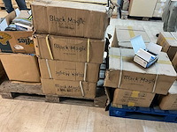 Black magic charcoal waterpijp - afbeelding 1 van  2