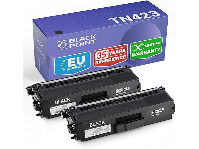 Black point set van 2 toner cartridges - afbeelding 1 van  1