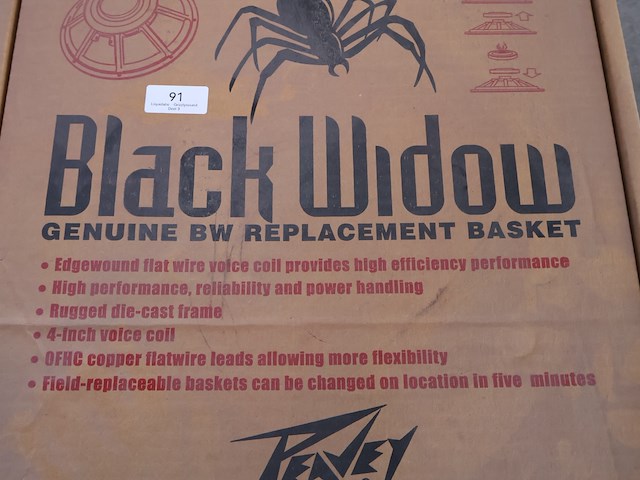 Black widow woofer - afbeelding 3 van  4