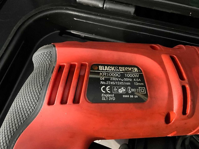 Black&decker - kr1000c - klopboormachine - afbeelding 3 van  3