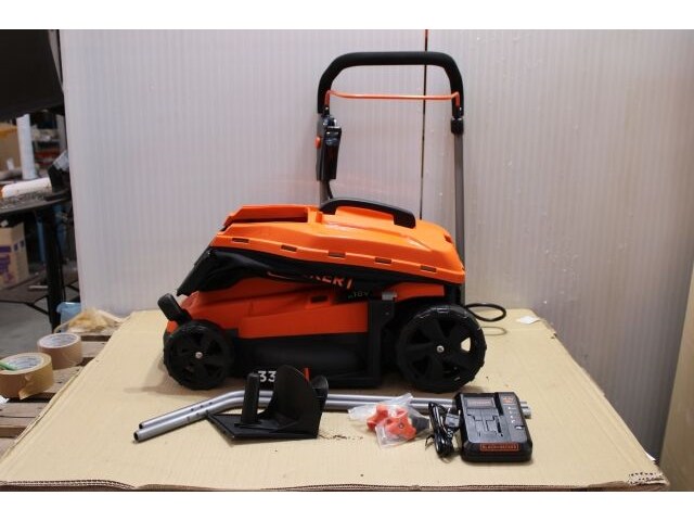Black+decker accu-grasmaaier - afbeelding 2 van  7