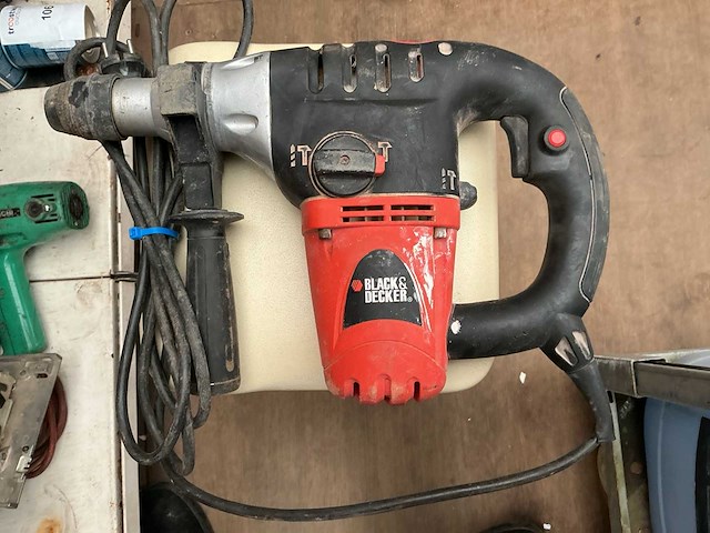 Black&decker kd1001k + ka 160 k boormachine + mouse schuurmachine - afbeelding 1 van  5