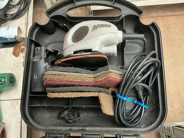 Black&decker kd1001k + ka 160 k boormachine + mouse schuurmachine - afbeelding 4 van  5