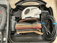 Black&decker kd1001k +ka160k klopboormachine + schuurmachine - afbeelding 2 van  2