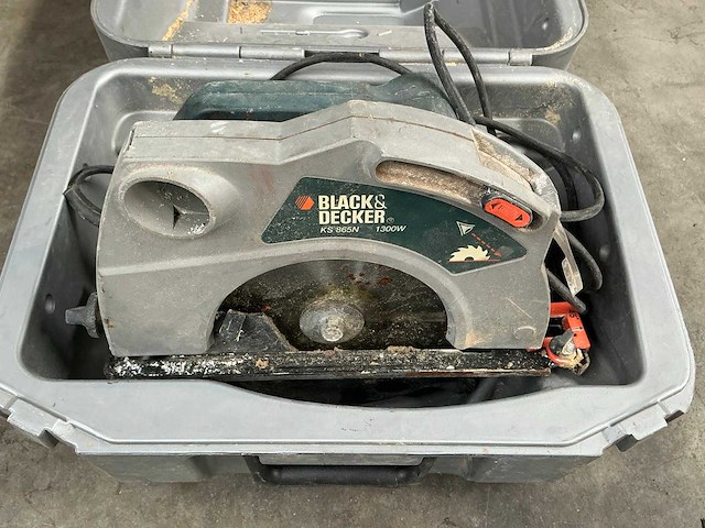 Black&decker ks865n cirkelzaagmachine - afbeelding 1 van  4
