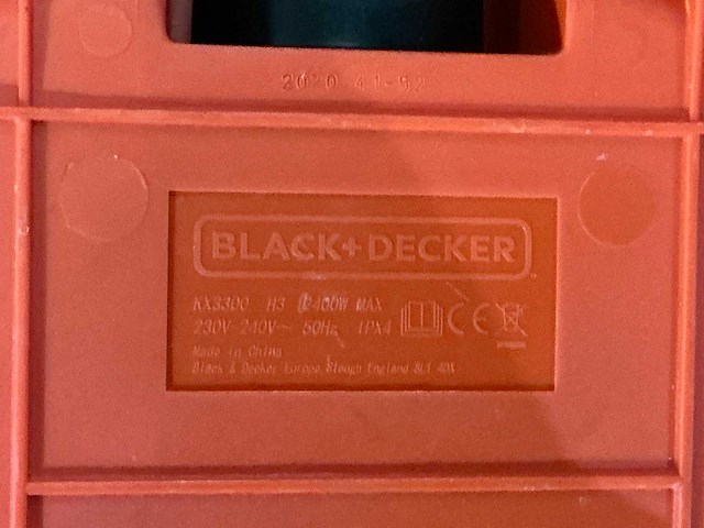 Black&decker kx3300 stoomreiniger - afbeelding 2 van  2